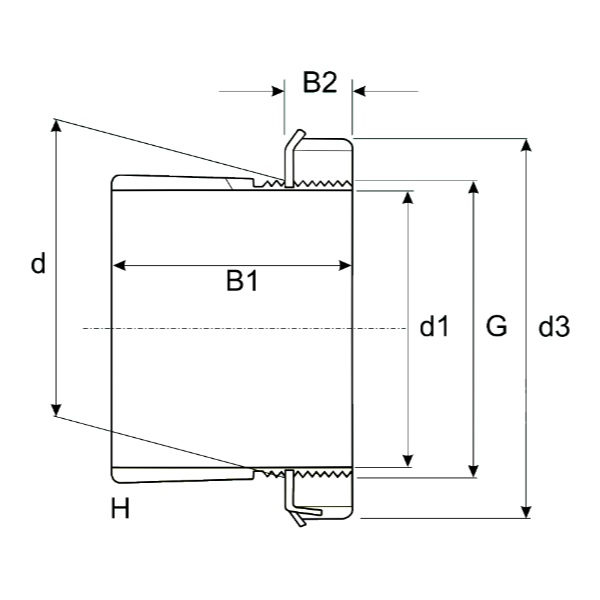 Втулка H2326 TECHNIX