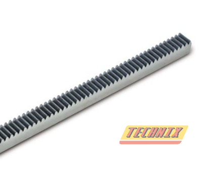 Рейка зубчатая прямозубая: 30x30, L=3000 мм, M=3 CR30300 TECHNIX