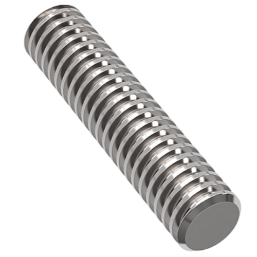 Трапецеидальный винт 20x4 TR правый (диаметр 20 мм, шаг 4 мм) С45 TECHNIX PRO