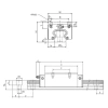 Каретка HGH15CAZ0H TECHNIX (чертёж)
