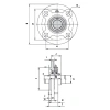 Подшипниковый узел UCFC210 LIGHT TECHNIX