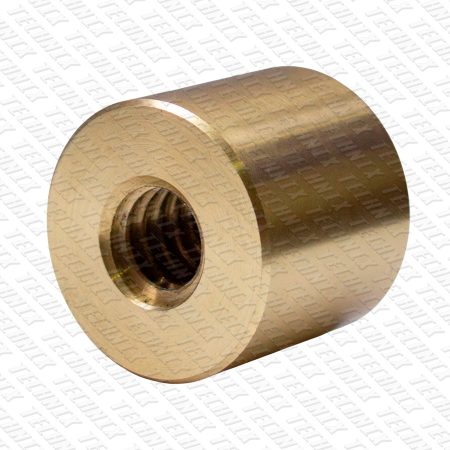 Гайка трапецеидальная бронзовая LRM 20-4-D (диаметр 20 мм, шаг 4 мм) правая резьба TECHNIX PRO