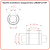 Линейный подшипник LME30-UU-OP (KBO3068PP) TECHNIX
