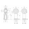 Шарнирный наконечник PHS20L TECHNIX