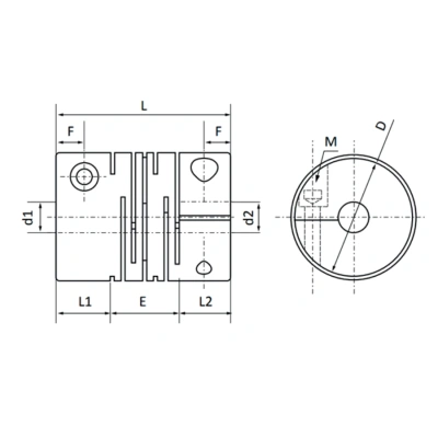 Муфта соединительная спиральная FC32-P2 TECHNIX