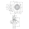 Подшипниковый узел UCT211 TECHNIX