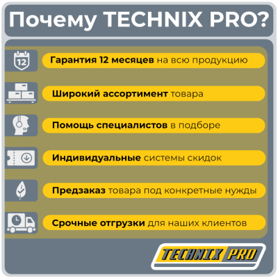 Гайка трапецеидальная с фланцем латунь HPB59-22 BFM 30-6-D (диаметр 30 мм, шаг 6 мм) правая резьба TECHNIX PRO