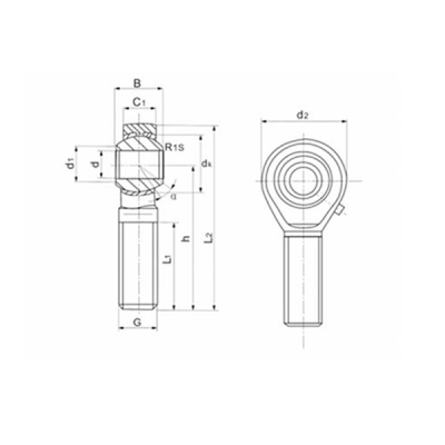 Шарнирный наконечник POS22 TECHNIX