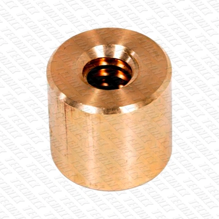 Гайка трапецеидальная латунь HPB59-9 LRM 30-6-D (диаметр 30 мм, шаг 6 мм) правая резьба TECHNIX PRO