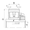 Подшипник 22222KCC/W33+H322 (13520H) TECHNIX