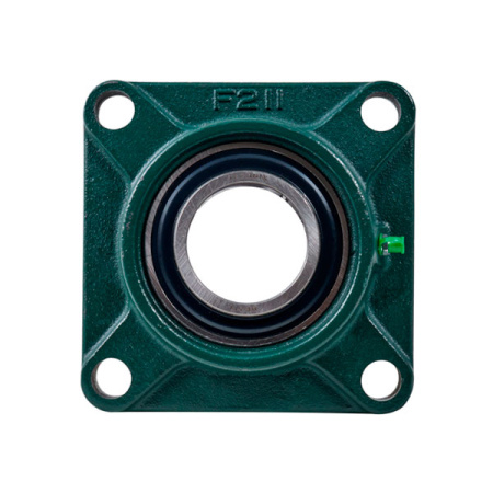 Подшипниковый узел UKF 211 (внутр. диаметр 50 мм) квадратный фланцевый под втулку