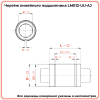 Линейный подшипник LME12-UU-AJ (KBS1232PP) TECHNIX