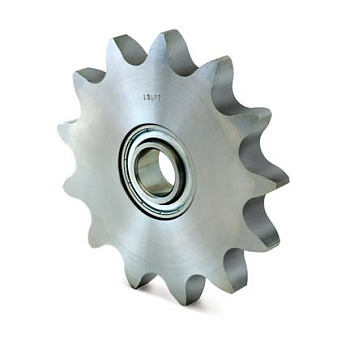 Звездочка натяжная на шариковых подшипниках для цепи 10B, Z=15, 5/8"x3/8" PC10015 (PHC 10B-1 B15) TE