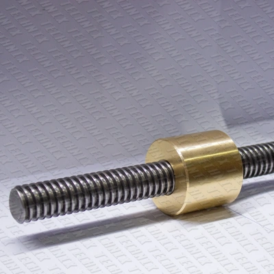 Гайка трапецеидальная бронзовая LRM 50-8-D (диаметр 50 мм, шаг 8 мм) правая резьба TECHNIX PRO